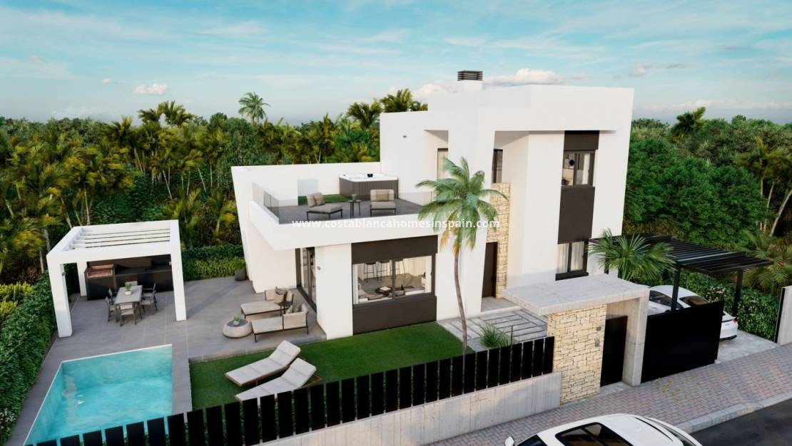 Nybygg - Detached Villa - PUNTA PRIMA - Punta prima , Orihuela Costa