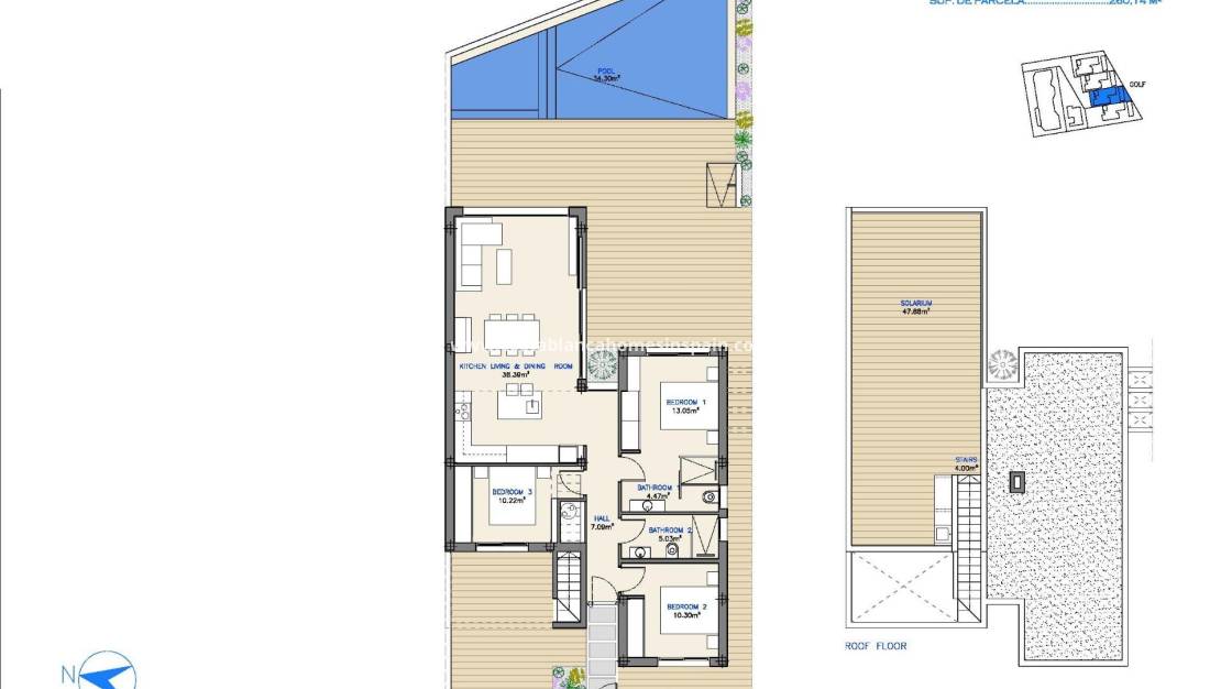 Nybygg -  - Los Alcázares - Serena Golf