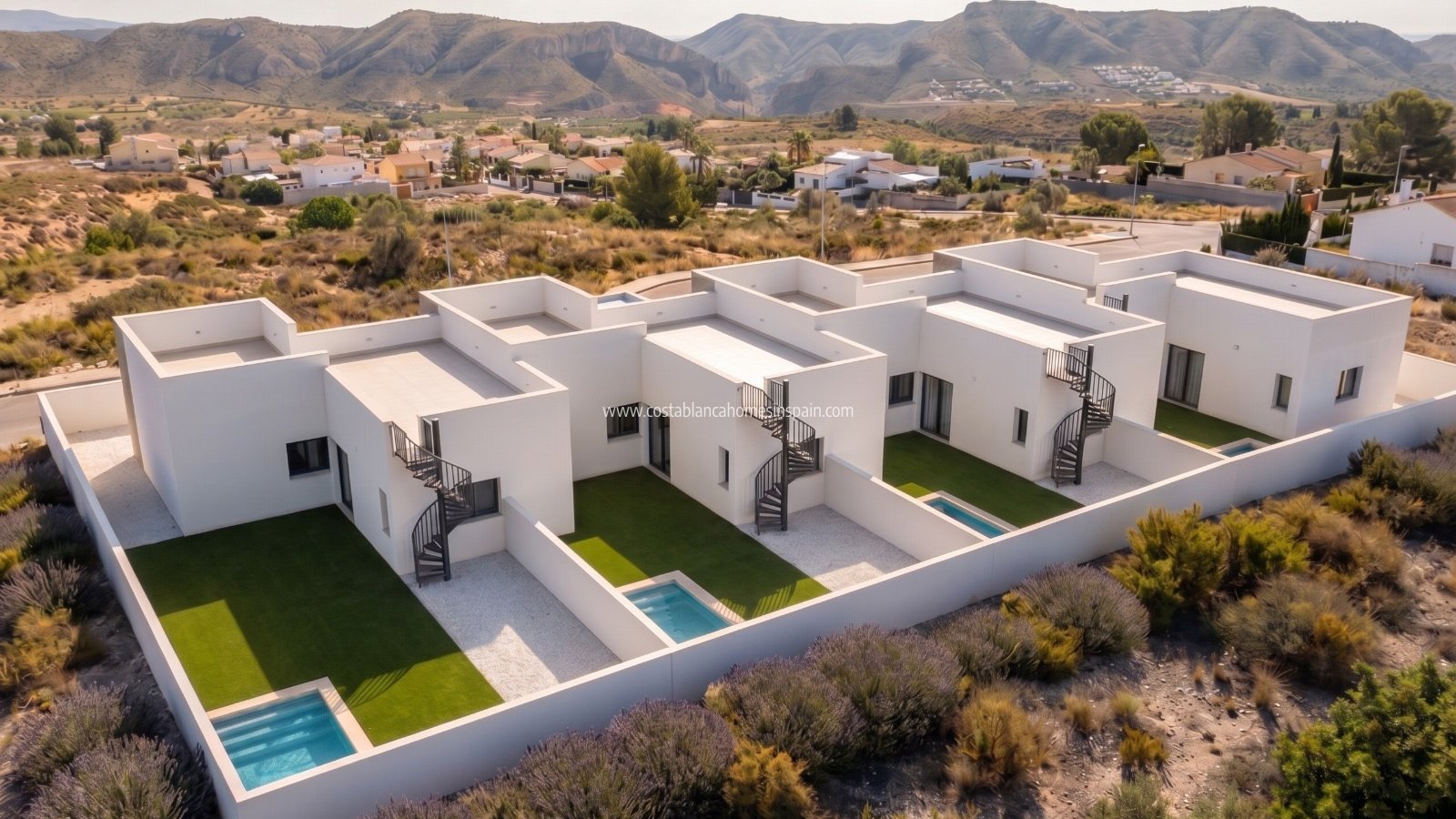 Nybygg - Semi - Detached Villa - Mazarron - Mazarrón