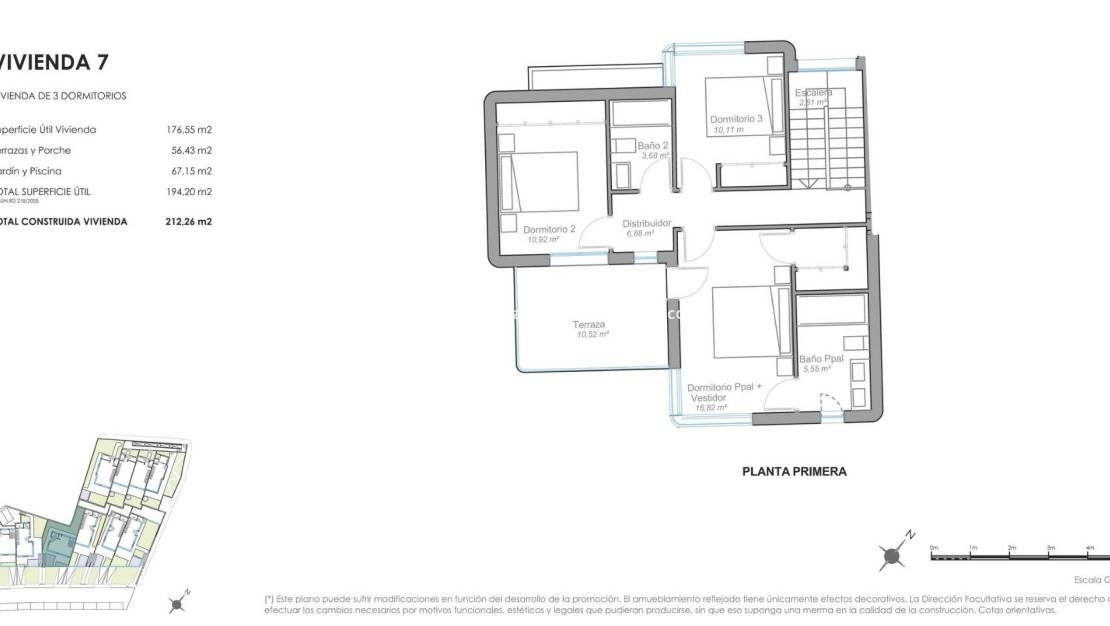 Nybygg - Semi - Detached Villa - Mojacar - Playa de la Mena