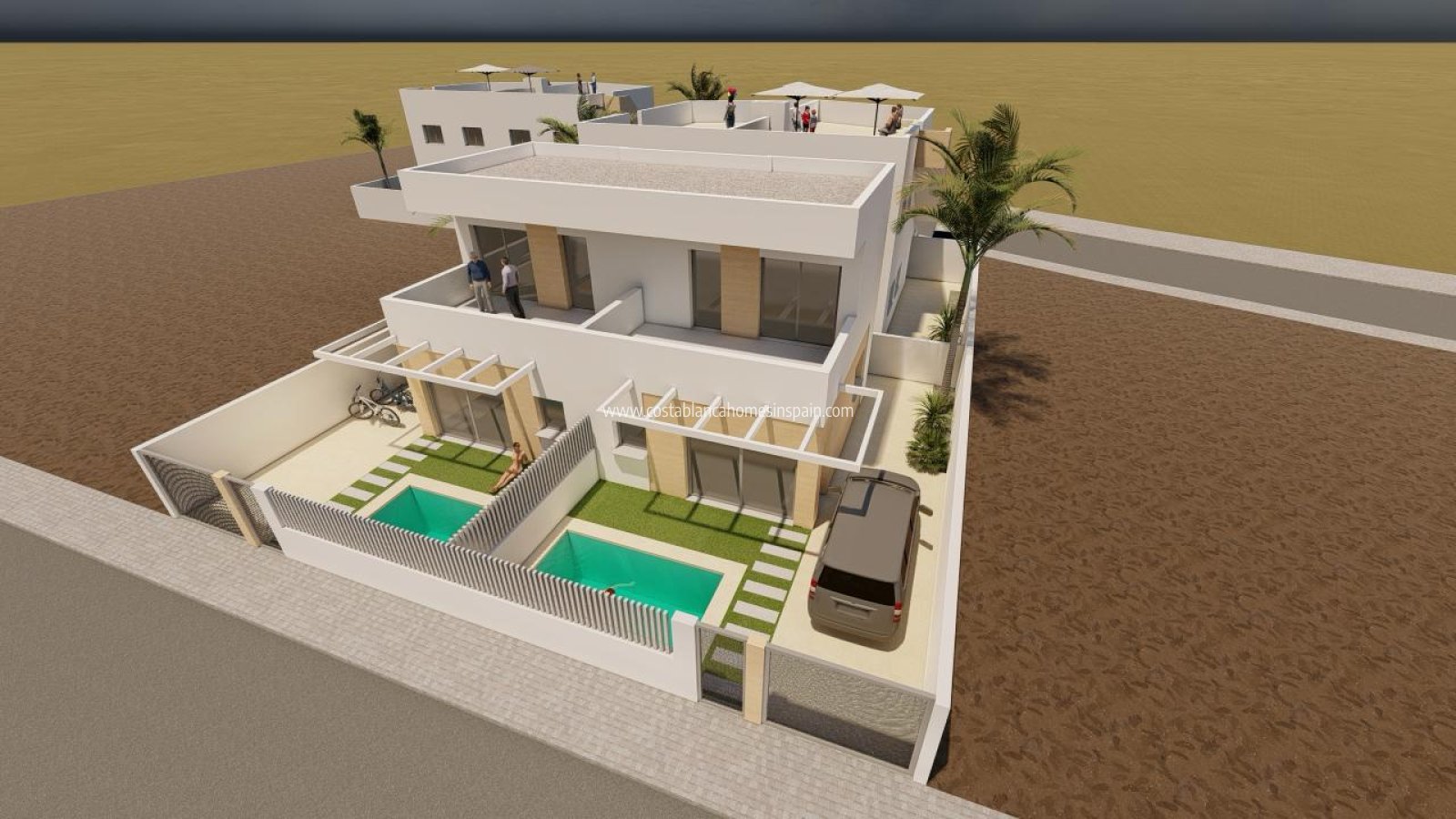 Nybygg - Townhouse - Mazarron - Mazarrón