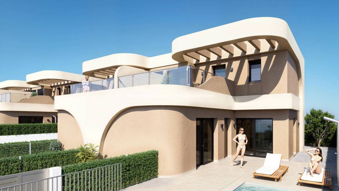 Nybygg - villa - Alicante - pueblo