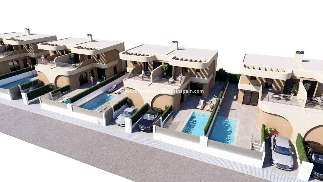 Nybygg - villa - Alicante - pueblo