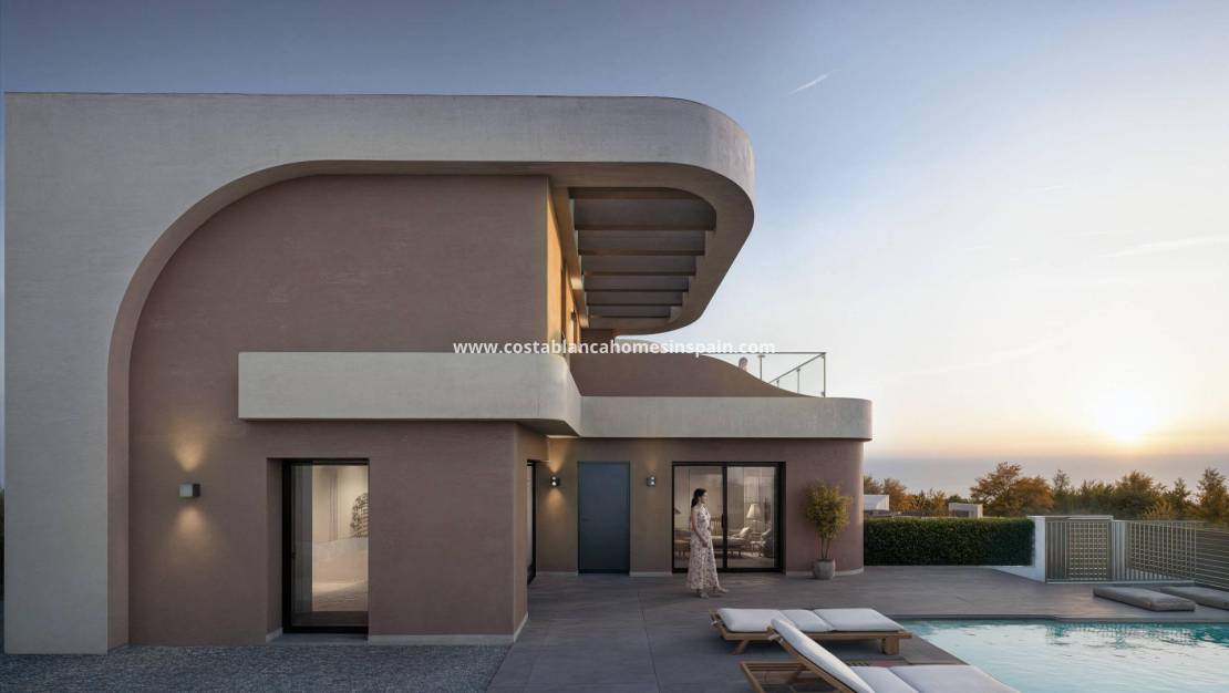 Nybygg - villa - Alicante - pueblo