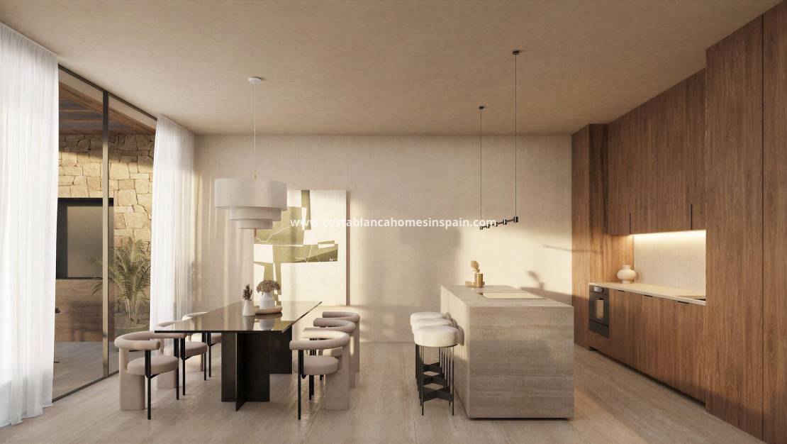 Nybygg - villa - Benissa - Cala de la Fustera