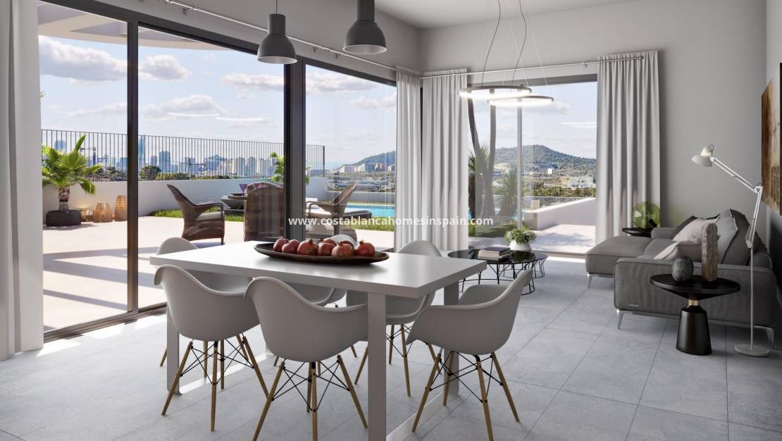 Nybygg - villa - Finestrat - Campana garden