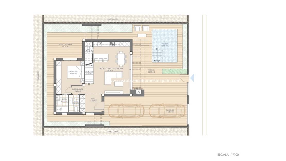 Nybygg - Villa - San Juan de los Terreros - Las Mimosas