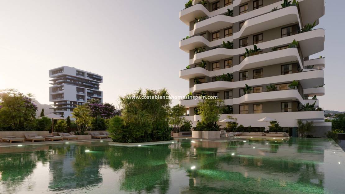 Nýbygging - Apartment - Calpe - El Saladar