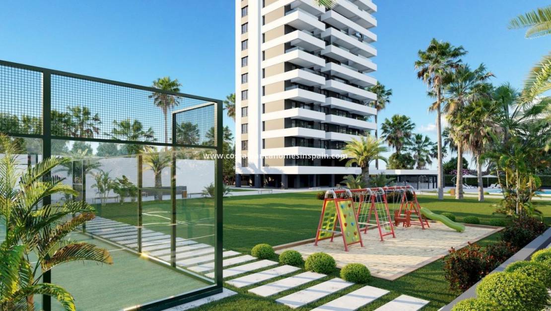 Nýbygging - Apartment - Calpe - Playa arenal-bol