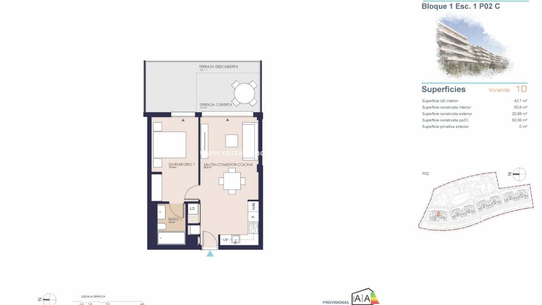 Nýbygging - Apartment - Denia - Playa de La Almadraba