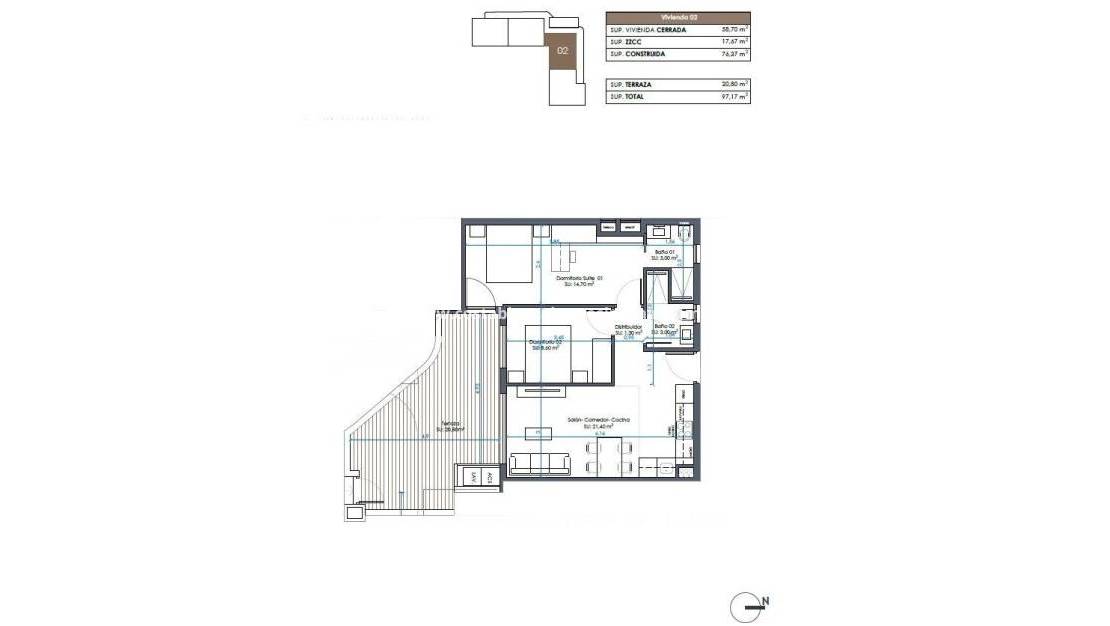 Nýbygging - Apartment - Guardamar del Segura - Camino del Puerto
