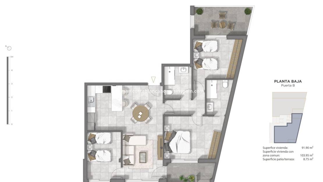 Nýbygging - Apartment - Guardamar del Segura - Pueblo