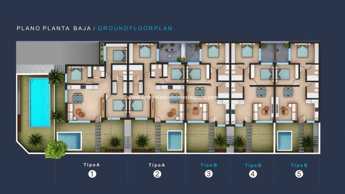 Nýbygging - Apartment - San Pedro del Pinatar - Los Pinos