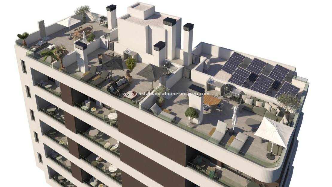 Nýbygging - Apartment - Santa Pola - pueblo