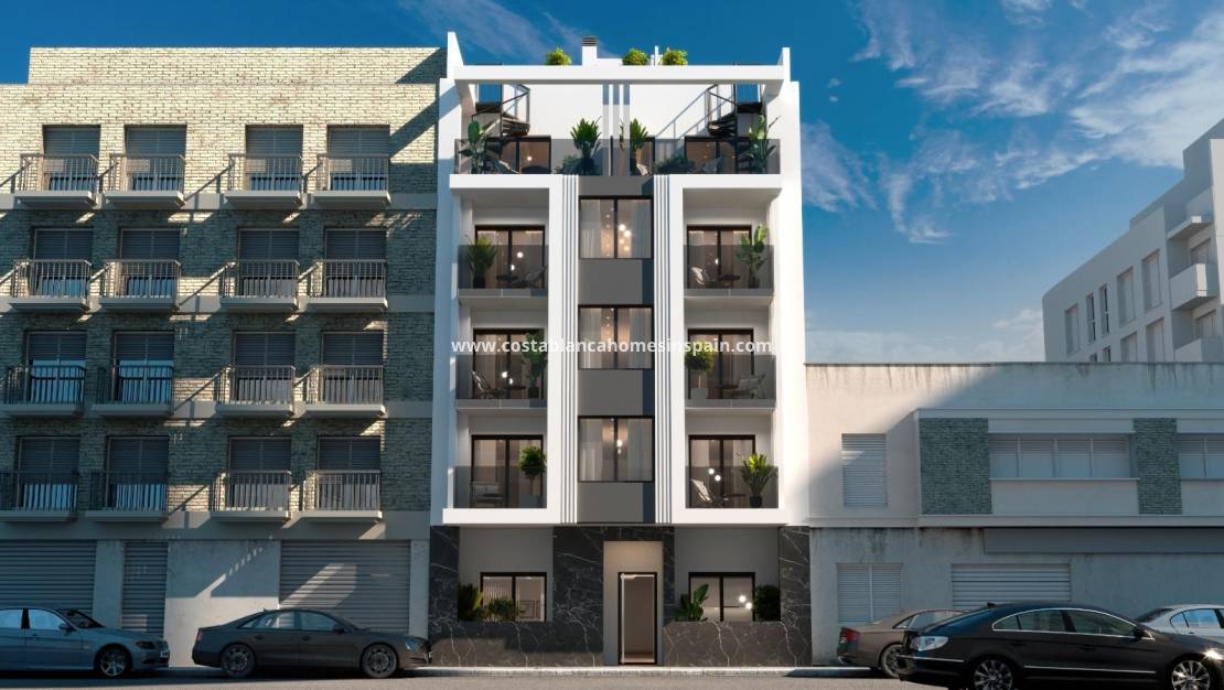 Nýbygging - Apartment - Torrevieja - Playa de El Cura