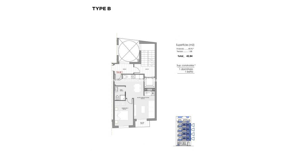 Nýbygging - Apartment - Torrevieja - Playa de los Locos