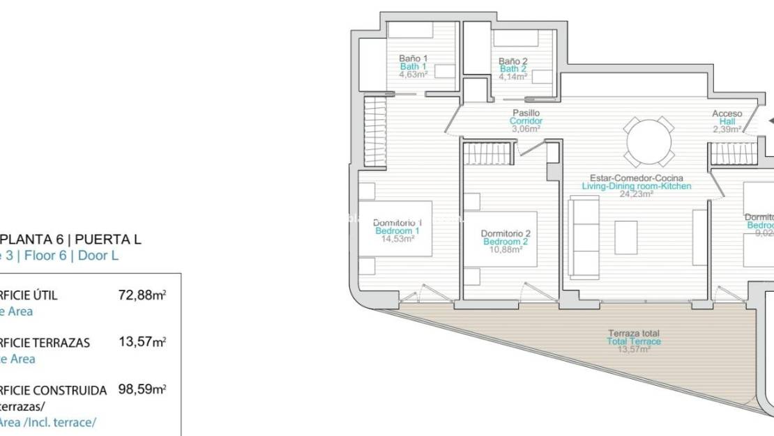 Nýbygging - Apartment - Villajoyosa - La Tellerola