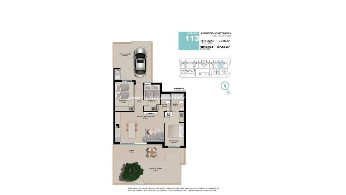 Nýbygging - Bungalow - Pilar de la Horadada - Torre de la Horadada