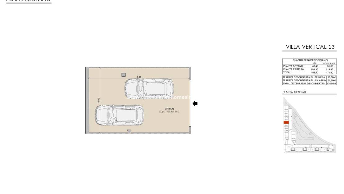 Nýbygging - Bungalow - San Juan de los Terreros - Mar De Pulpí