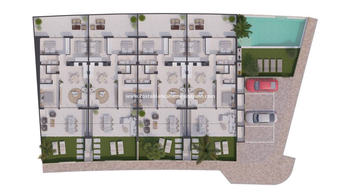 Nýbygging - Bungalow - San Pedro del Pinatar - Los Cuarteros