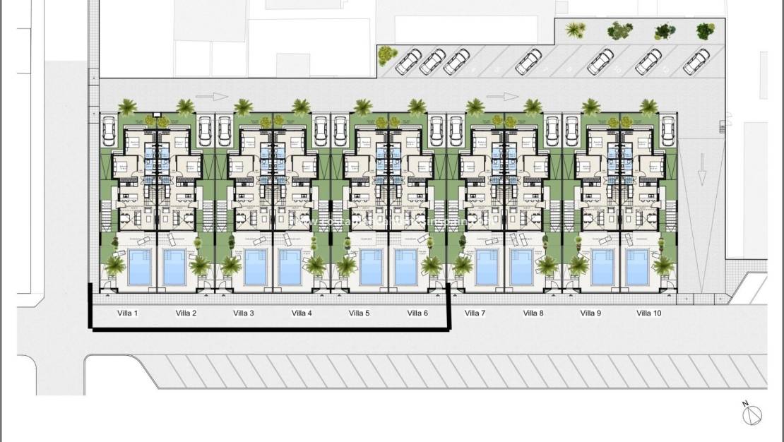 Nýbygging -  - Los Nietos - Los Nietos playa