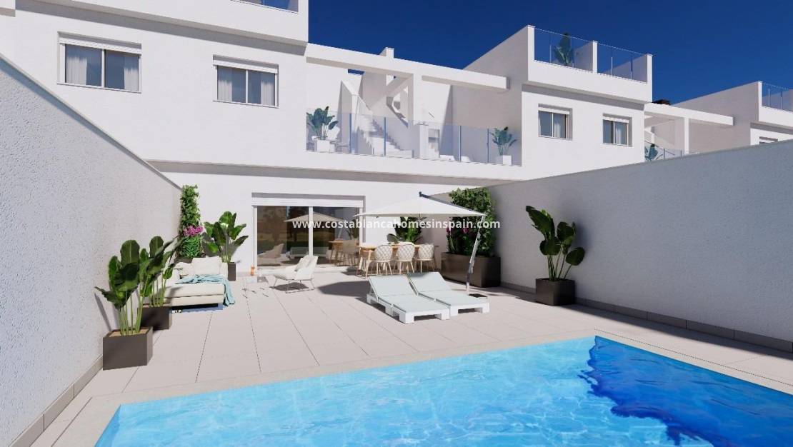 Nýbygging - Townhouse - Los Alcázares - Serena Golf