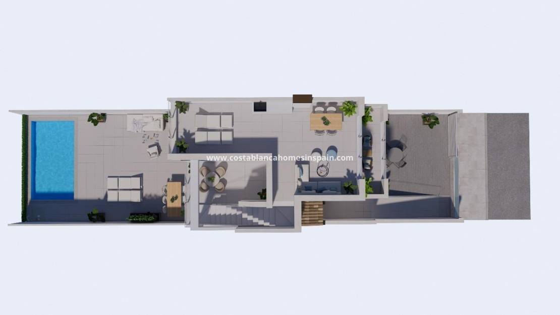 Nýbygging - Townhouse - Los Alcázares - Serena Golf