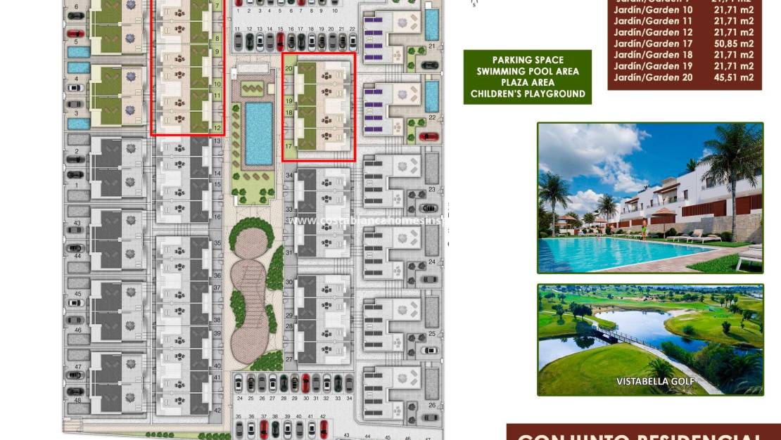 Nýbygging - Townhouse - Orihuela - Vistabella Golf