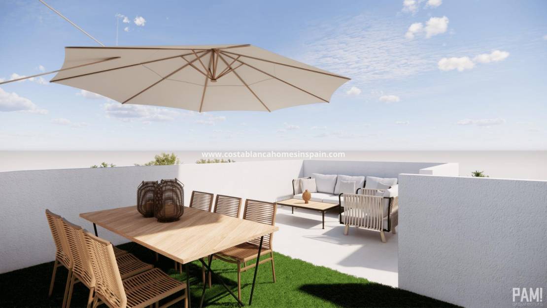 Nýbygging - Townhouse - Pilar de la Horadada - Barrio los Segundas