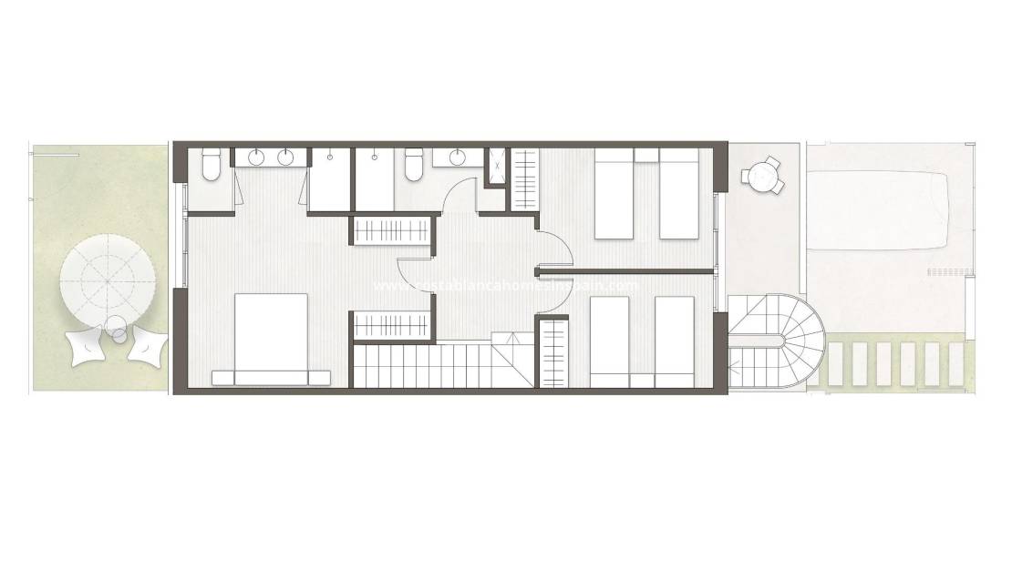 Nýbygging - Townhouse - Pilar de la Horadada - pueblo