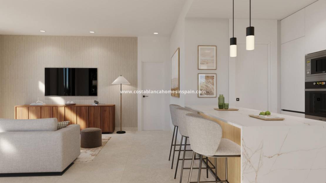 Nýbygging - villa - Fuente Álamo - Hacienda Del Álamo Golf