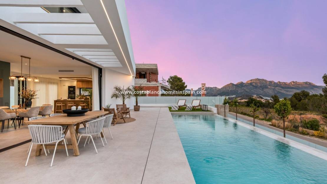 Nýbygging - villa - Polop - Urbanizaciones