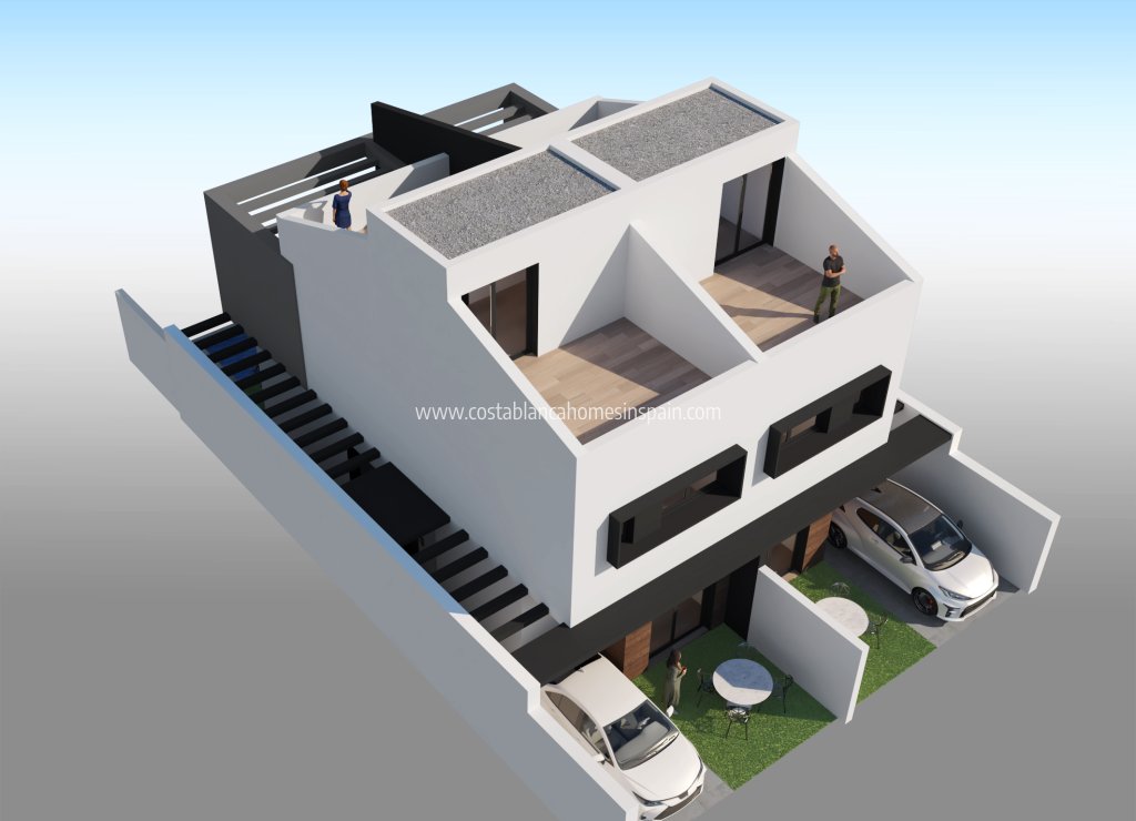 Obra Nueva - Semi - Detached Villa - San Javier