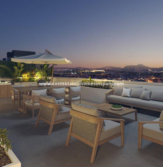 Penthouse - New Build - Alicante - Pau Ii