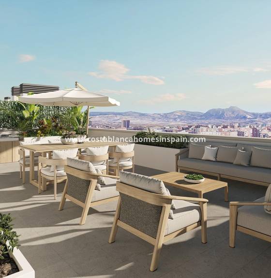 Penthouse - New Build - Alicante - Pau Ii