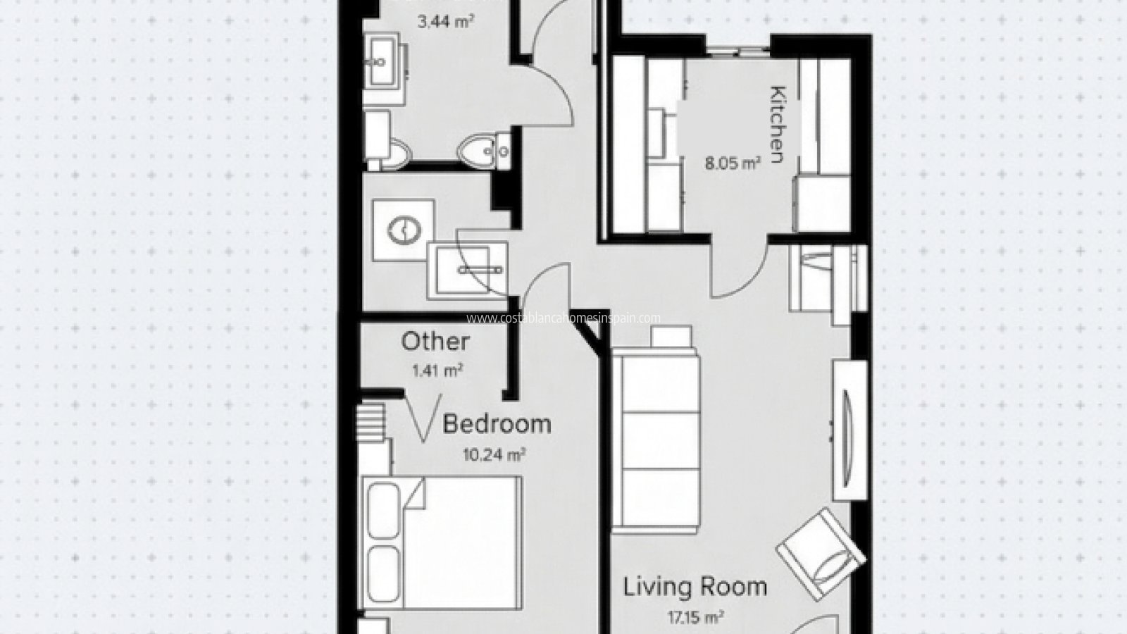Re-salg - Apartment - Los Altos
