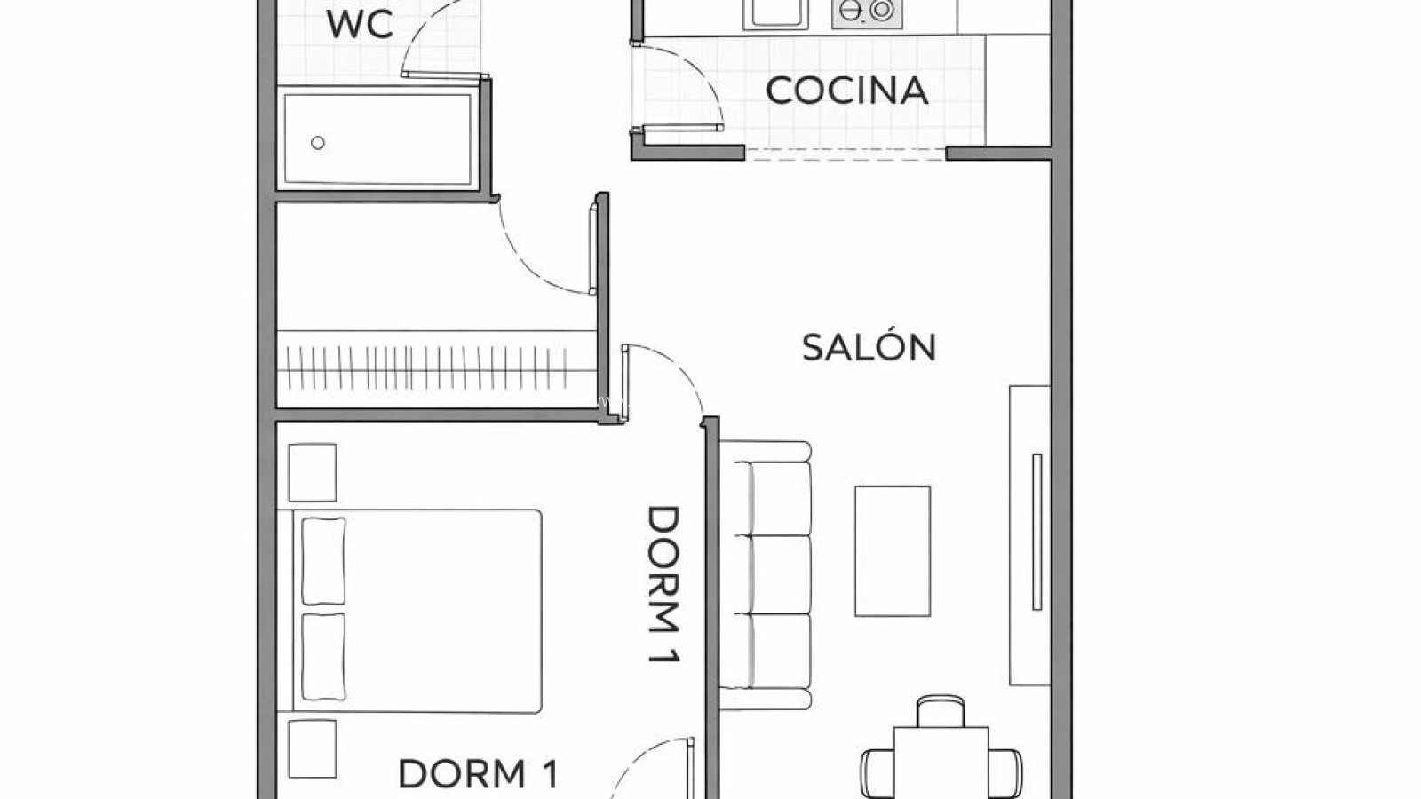 Resale - Apartment - Campoamor