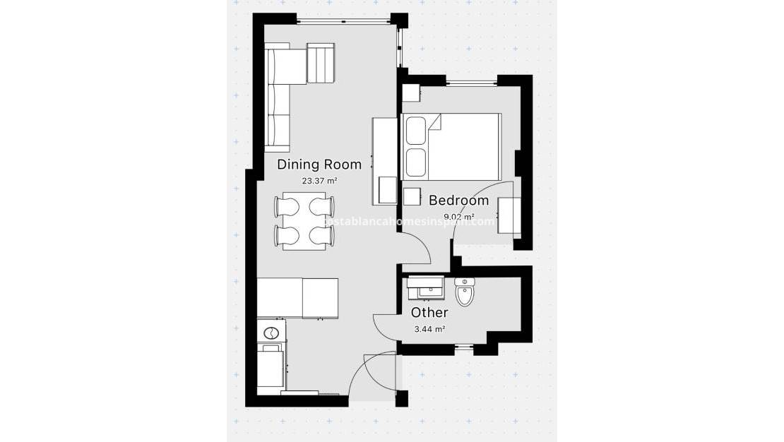 Resale - Apartment - Campoamor