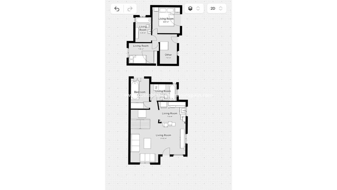 Revente - Semi - Detached Villa - Playa Flamenca - Costa Blanca South