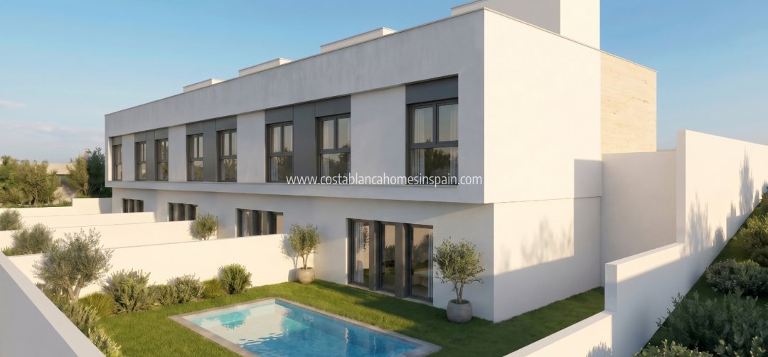 Semi - Detached Villa - Nouvelle construction - Mazarron - Mazarrón