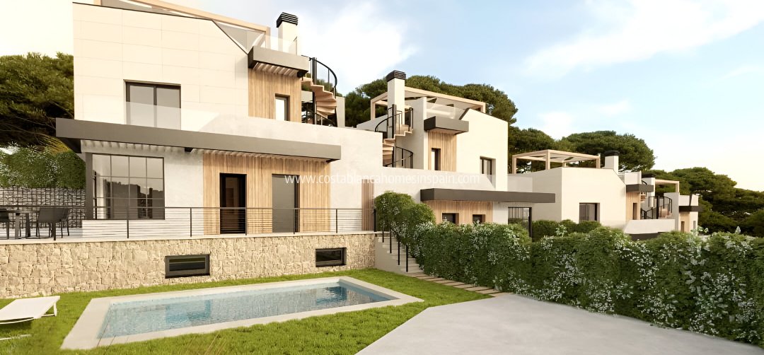 Semi - Detached Villa - Nybygg - Polop - Polop