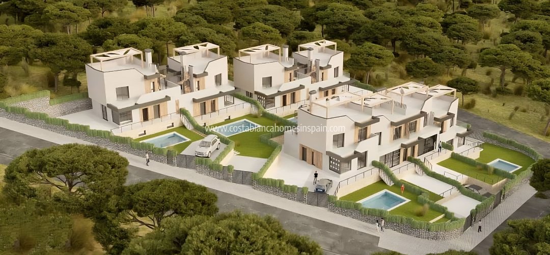 Semi - Detached Villa - Nybygg - Polop - Polop