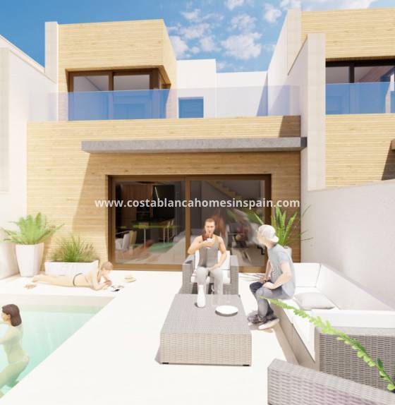 Terraced house - New Build - Algorfa - La finca golf