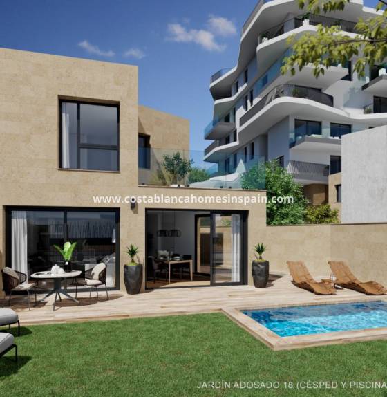 Terraced house - New Build - Villajoyosa - 2a linea