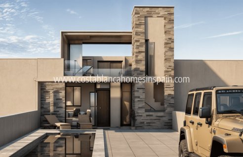 Townhouse - New Build - Fuente Álamo - Fuente Alamo