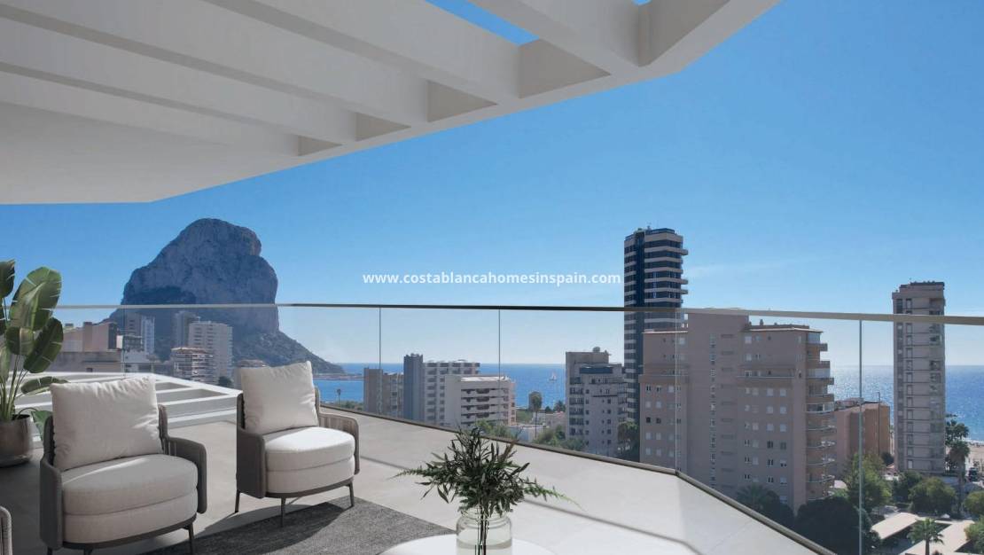 Új építésű - Apartment - Calpe - Playa Cantal Roig