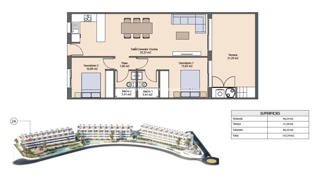 Új építésű - Apartment - Finestrat - Balcon de finestrat