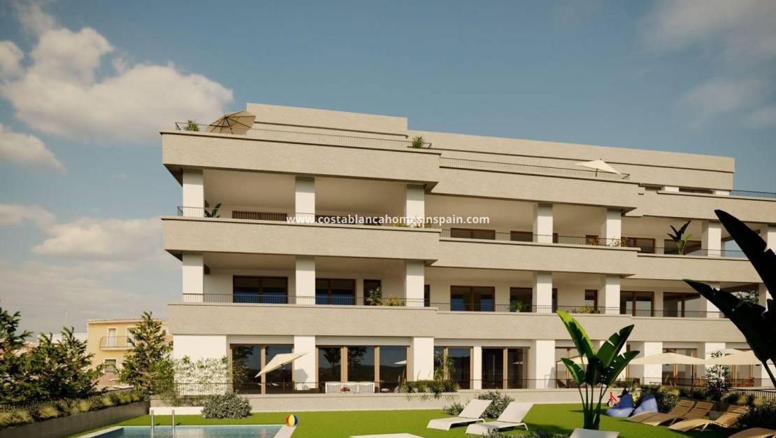 Új építésű - Apartment - Hondon de las Nieves - Pueblo