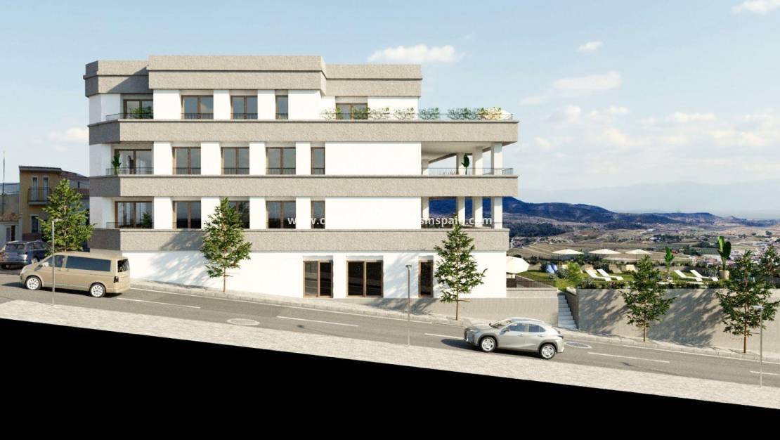 Új építésű - Apartment - Hondon de las Nieves - Pueblo