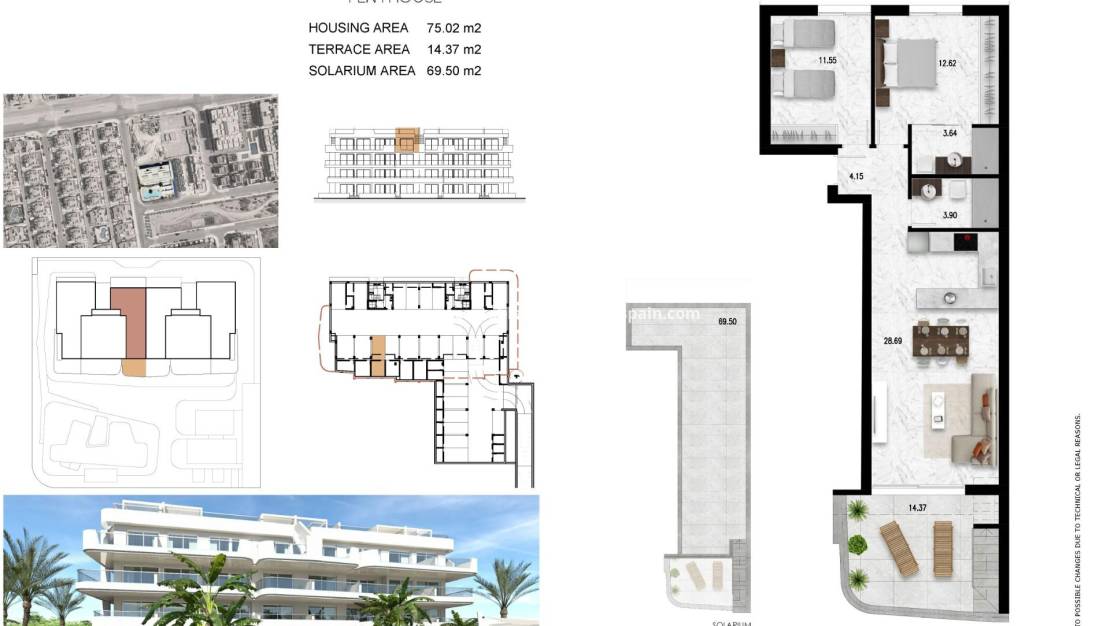 Új építésű - Apartment - Lomas de Cabo Roig